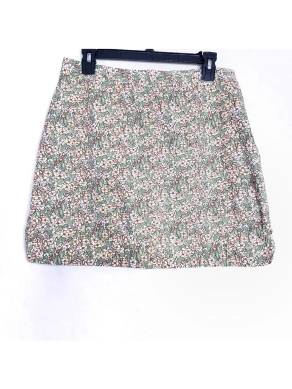 American Eagle Retro Stretch Floral Vintage Mini Skirt Pockets Women's Size 6